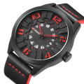 CURREN 8258 Men Quartz Watches Sport Wrist Watch Fashion New Military Style Men Watch With 3D Surface Online